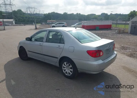 2007 Toyota Corolla Ce из США, поврежденный, VIN 2T1BR32E97C762347